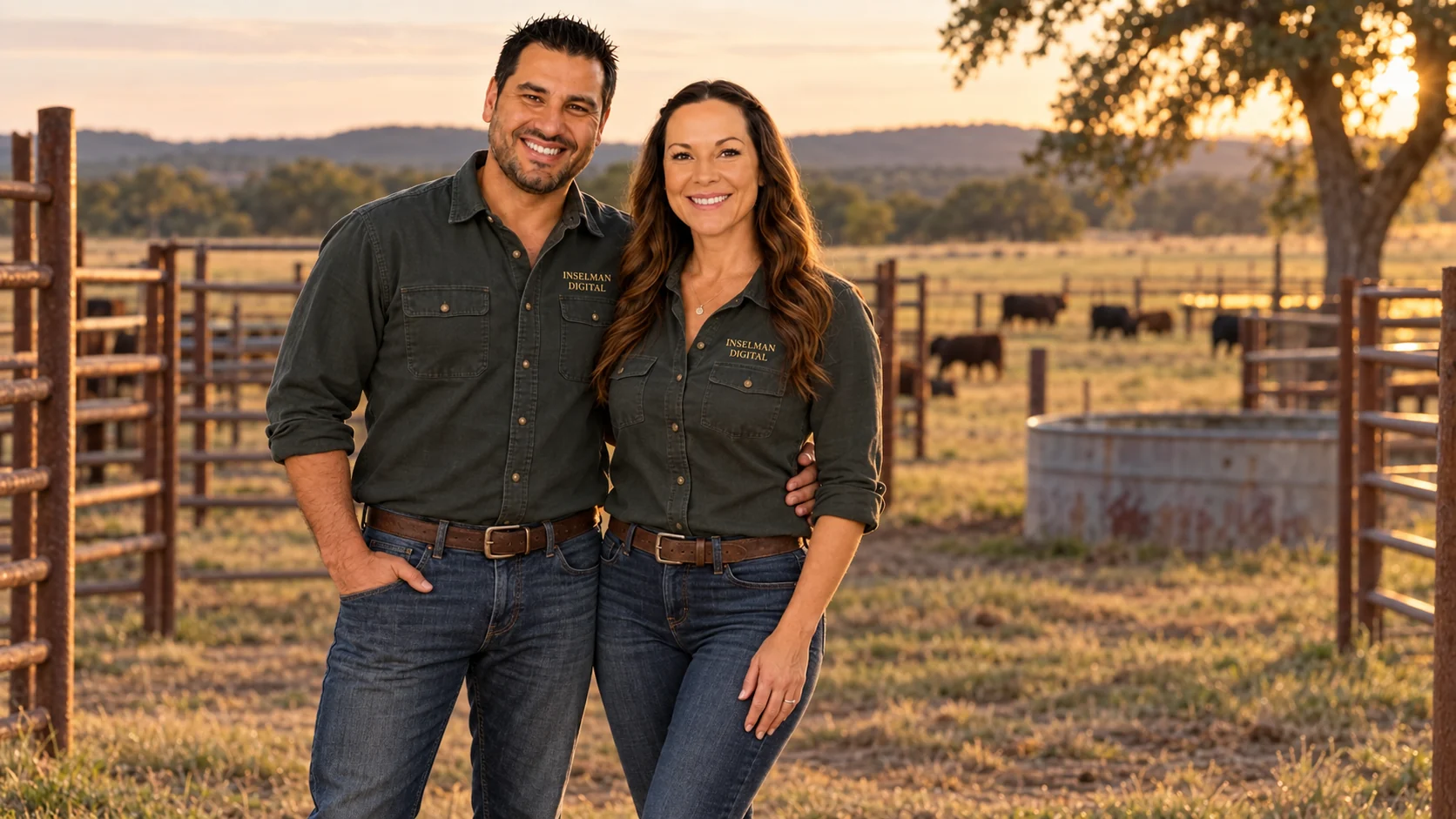 Will and Rebecca Inselman, the people behind Cattle Handler